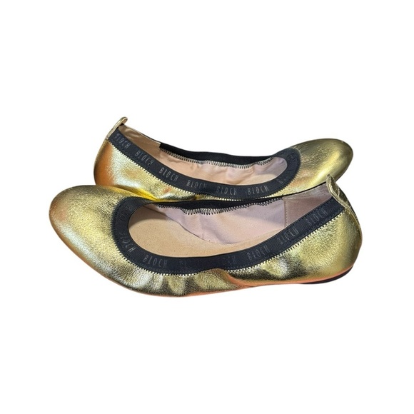 BLOCH BL2041 Women's Carina Ballet Flat - Color: Oro - Size US 8 -EU 38  Gold - Picture 3 of 11